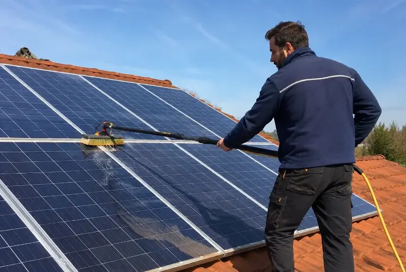 Nettoyage et entretien de panneaux solaires à Sorgues